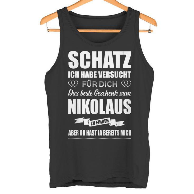 Nikolaus Für Sie Ehefrau Nikolaustag Für Him Ehemann Freund Tank Top