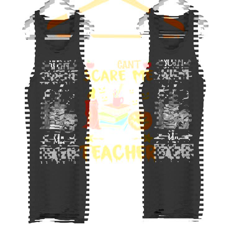 No Puedes Asustarme Soy Profesor Regalo Para Profesor Camiseta sin mangas