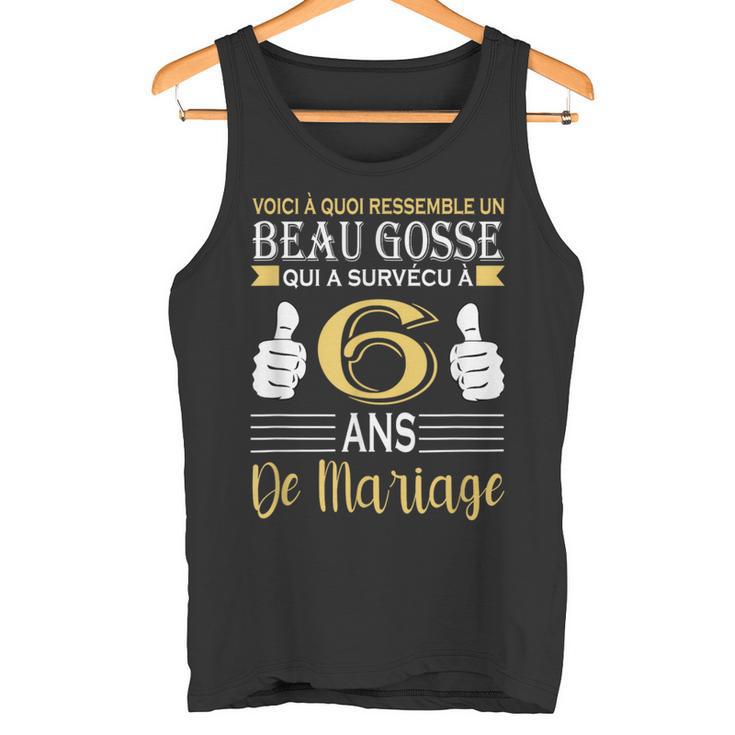 Débardeur Cadeau 6 Ans De Mariage - Noces De Chypre - Coupe Classique, Léger