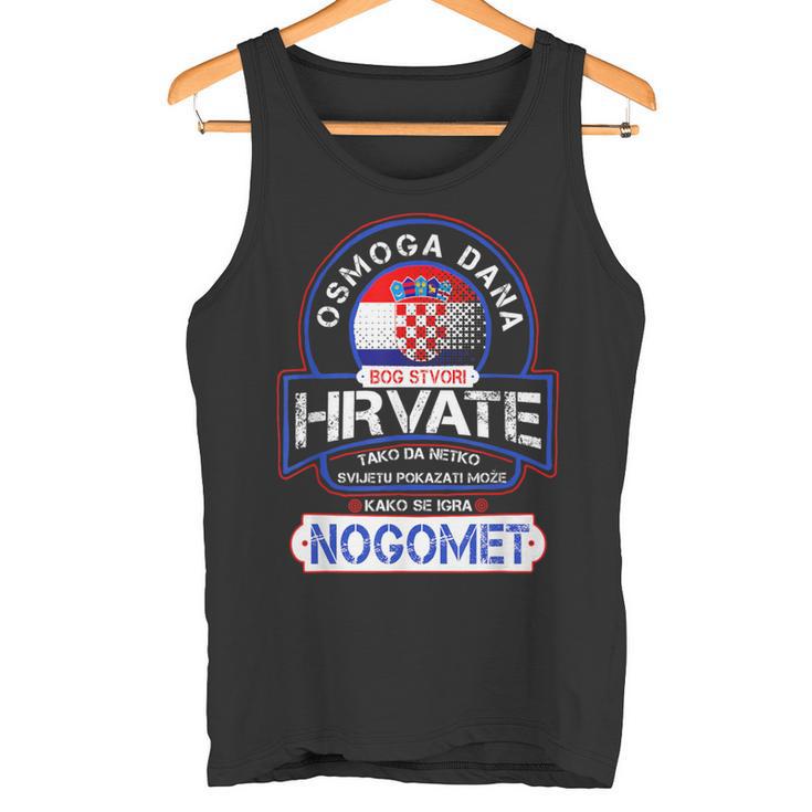 Nogomet Hrvatska Football And Croatia S Tank Top