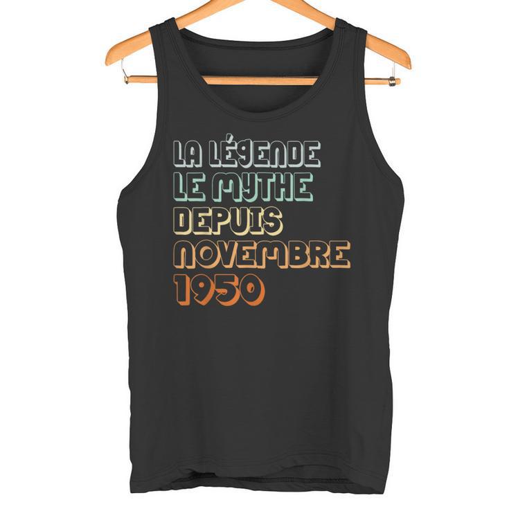 Débardeur Anniversaire "Novembre 1956 - 69 Ans" - Cadeau Vintage - Taille Adulte