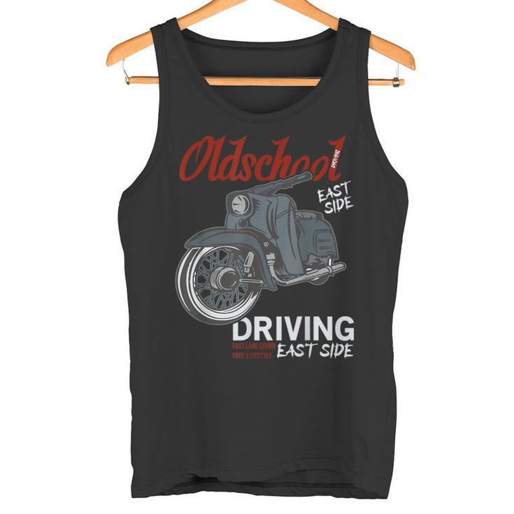 Oldschool Schwalbe Tuning Kr51 Simson Ddr Moped Tank Top