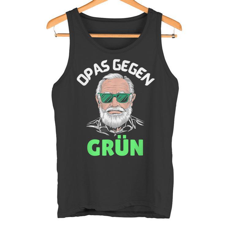 Opas Gegen Grüne Nein Danke Gray Tank Top