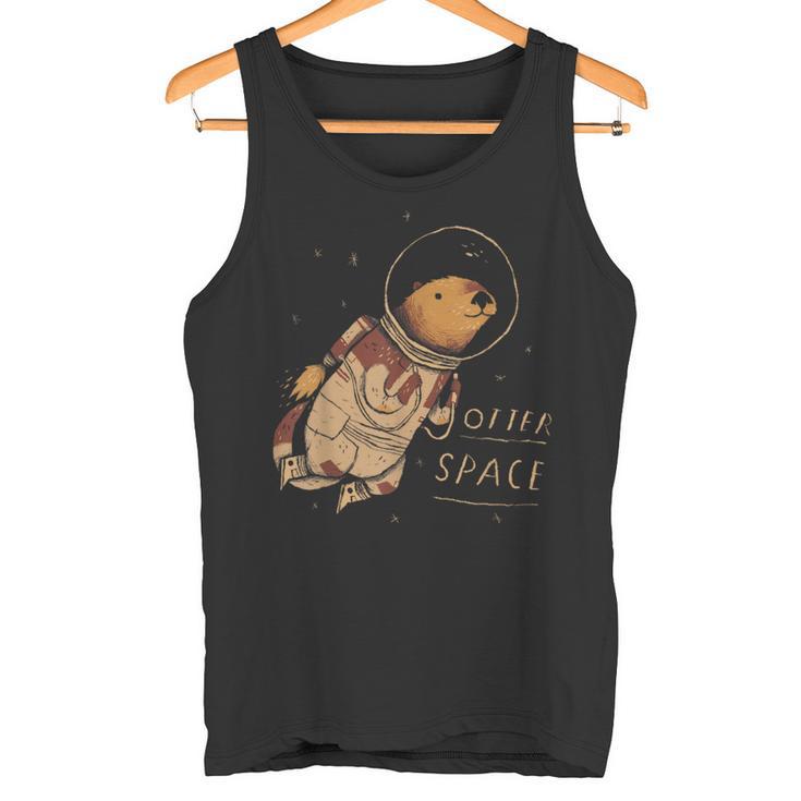 Otter Space Space Otter Otter Word Cute Otter Tank Top