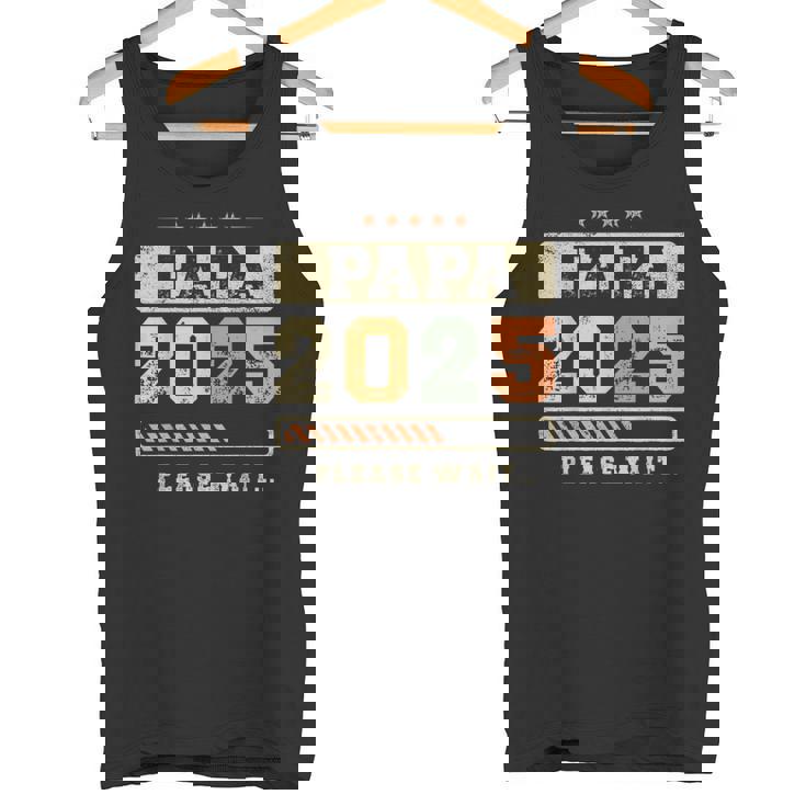 Papa 2025 Futuro Papá Futuro Padre Camiseta sin mangas