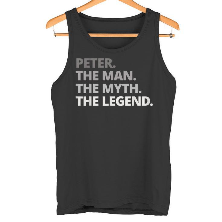 Peter Slogan Tank Top