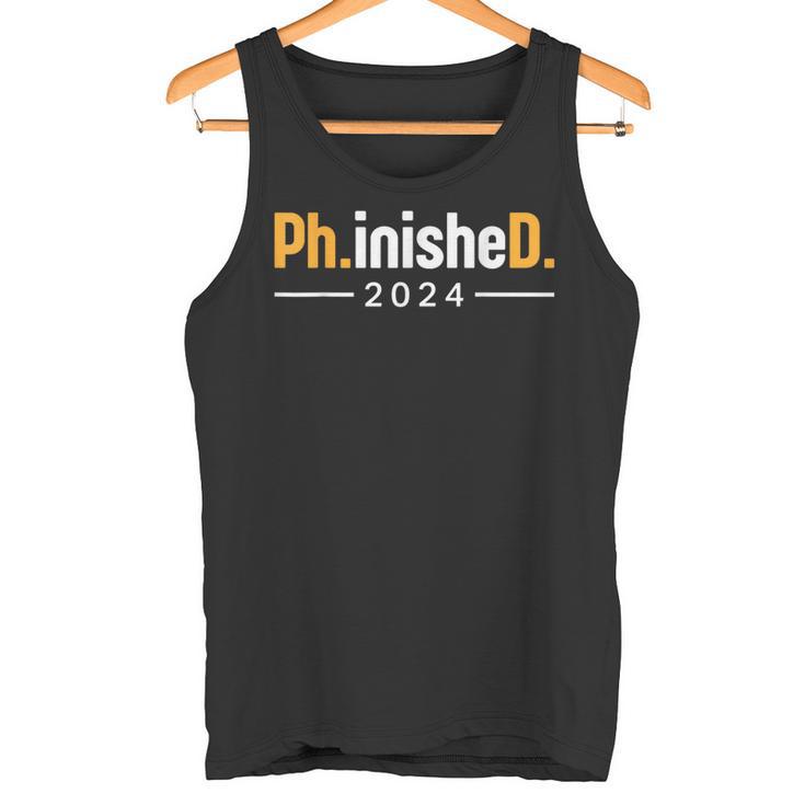 Phd Fertig PhD Graduate Tank Top