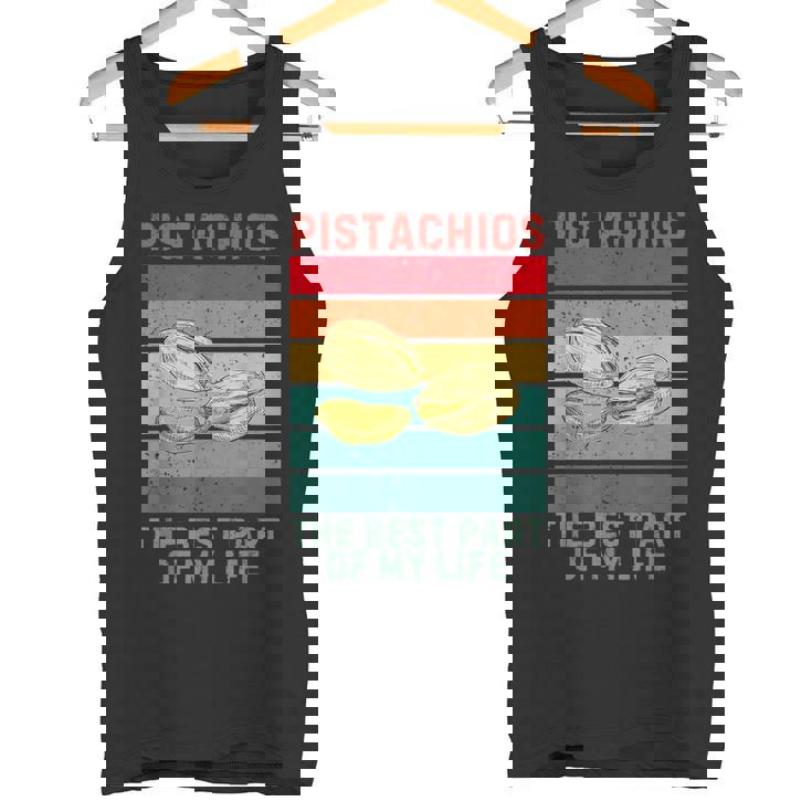 Pistachosintage La Mejor Parte De Miida Pistachos Retro Camiseta sin mangas