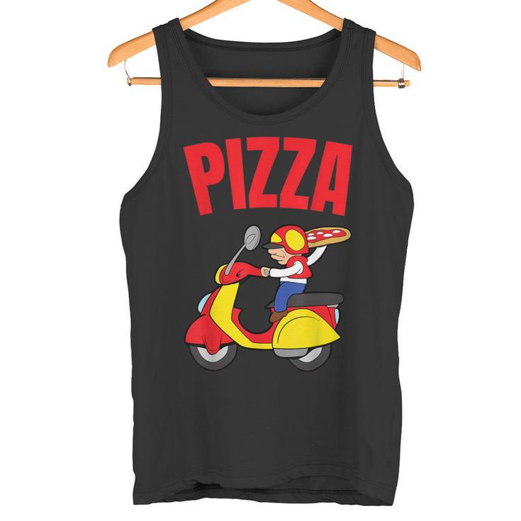 Pizza Driver Pizza Service Supplier Pizza Service Tank Top