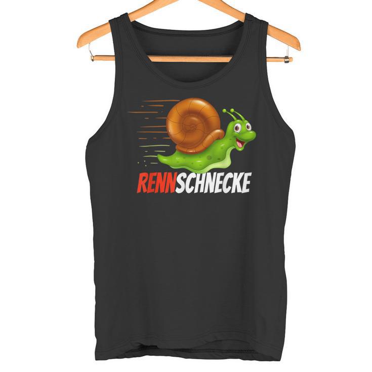 Racing Snail Jogging Runner Tank Top