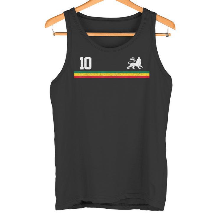 Rastafari Reggae Rasta Lion Of Judah Tank Top