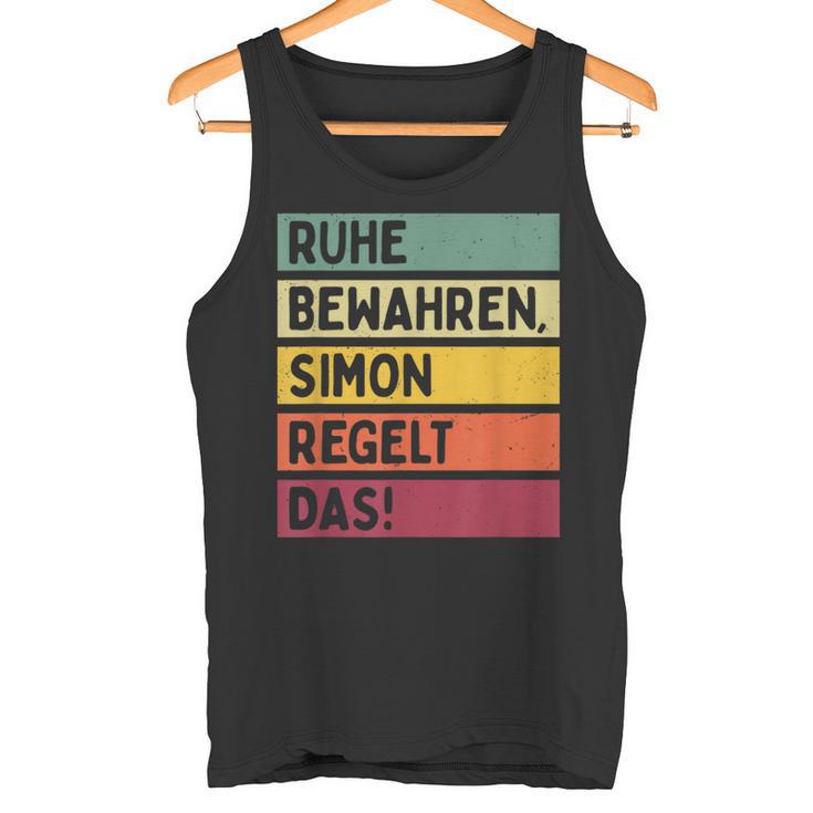 In Retro Colours Tank Top