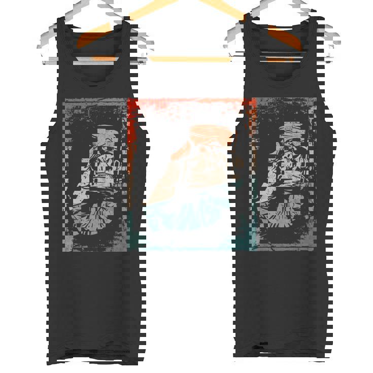 Retro Ginebra Whisky Escocés Bourbon Camiseta sin mangas