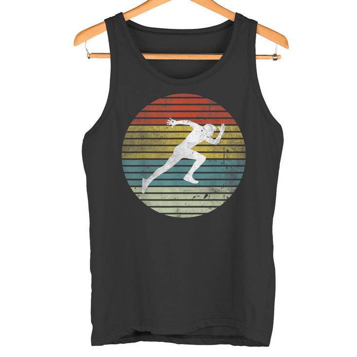 Retro Runner Jogger Running Jogging Marathon Running Tank Top