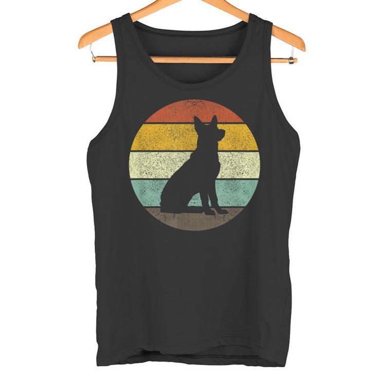 Retrointage German Shepherd Dog Tank Top