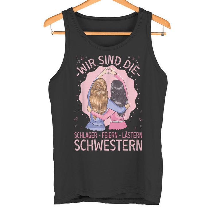 Schlager Feiern Lästern Schlageroutfit Party S Tank Top