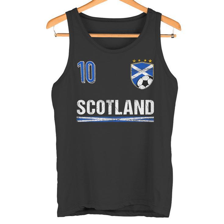 Scotland Flag Jersey Tank Top