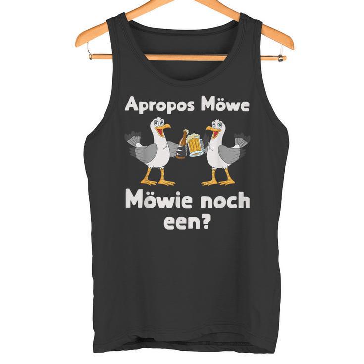 With Seagull Möwie Noch Een Plattdeutsch Norddeutsch Text S Tank Top