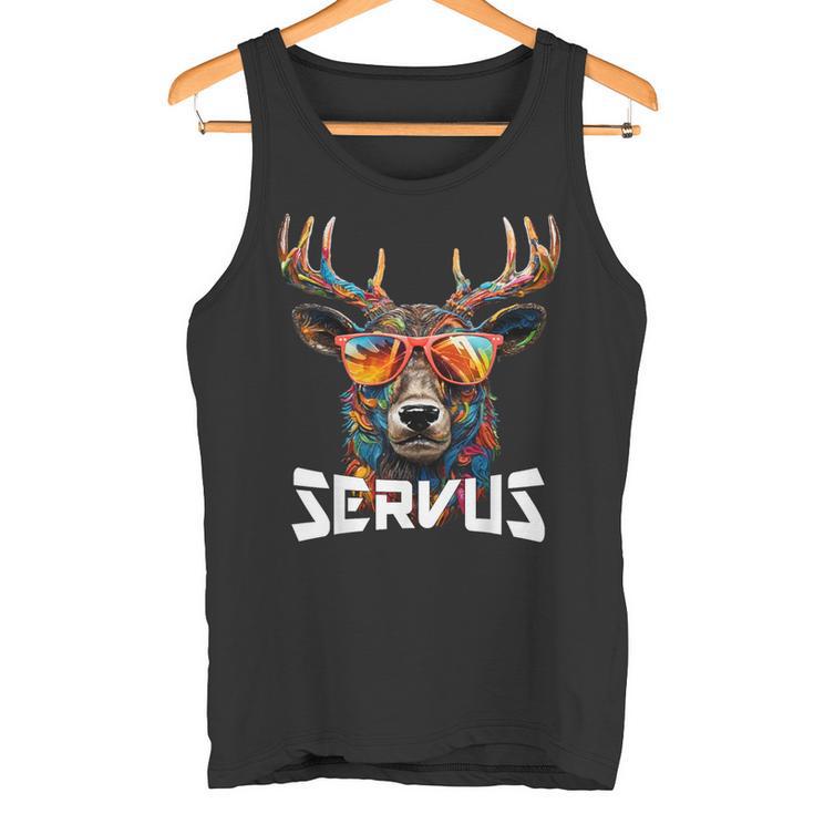 Servus Costume Costume Stag Tyrol & Bavaria Tank Top