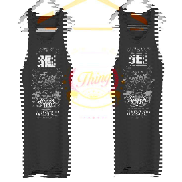 Shell Family Crest Shell Shell Clothing ShellShell T For The Shell Tank Top