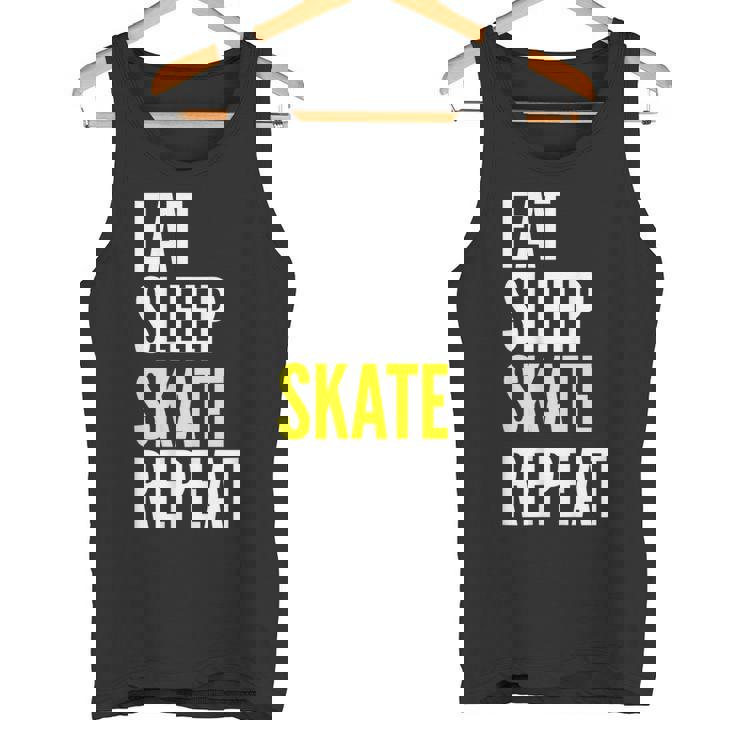 Skater Eat Sleep Skate Repeat Canotta