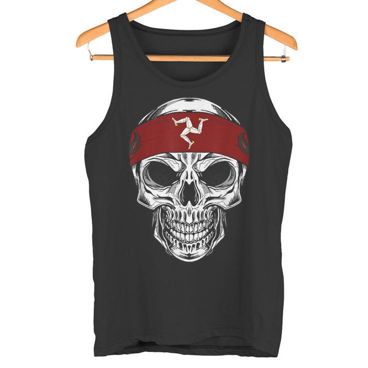 Skull Isle Of Man Tank Top