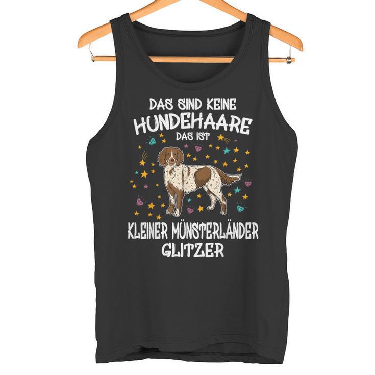 Small Münsterländer Glitter Dog Holder Dog Tank Top