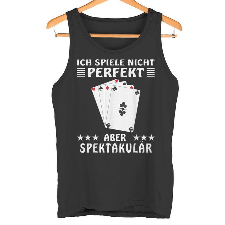 Spektacular Card Player Tank Top