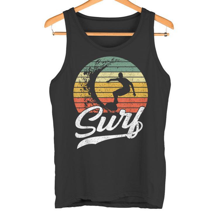 Surfer Surfintage Surfing Retro Surf Tank Top