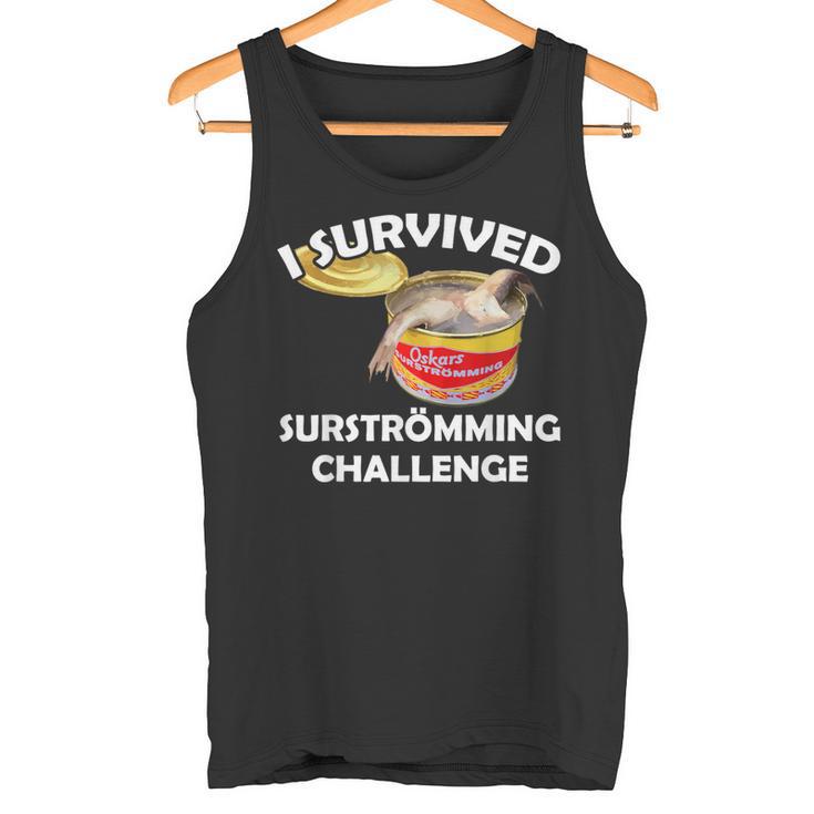 Surströmming I Survived Surströmming Challenge Tank Top