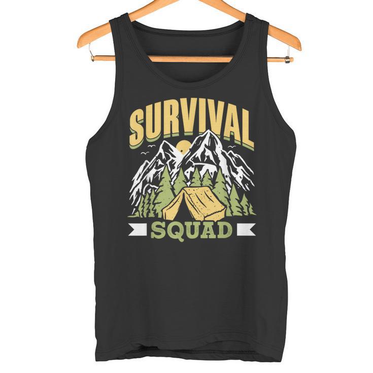 Survival Squad Survival Survival Tank Top