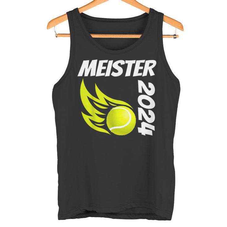 Team Club Tennis Meister 2024 Climber Fan Trainer Tank Top