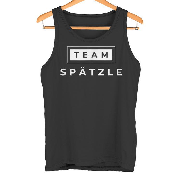 Team Spätzle Spätzle Press Muzzle Swabian Tank Top