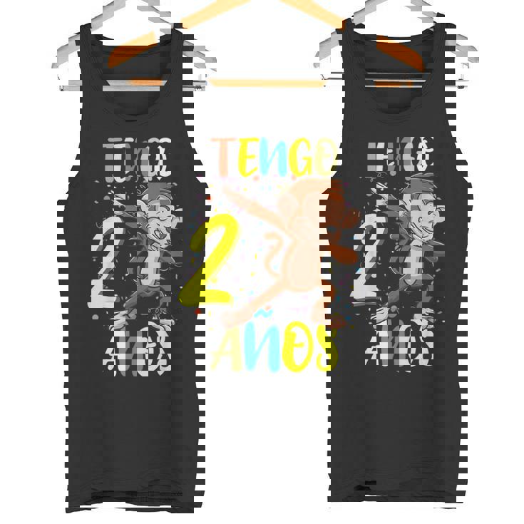Tengo 2 Años 2º Cumpleaños Mono Camiseta sin mangas