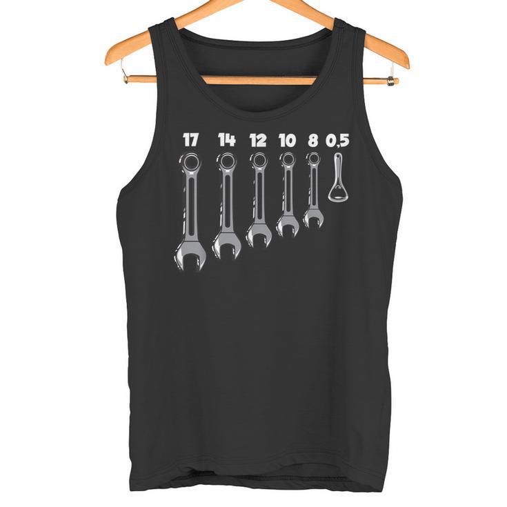 Tool Spanner Set Bottle Opener Workshop Tank Top