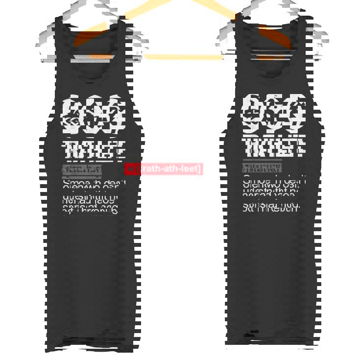 Triatleta Regalos Triatleta Deporte Triatlón Camiseta sin mangas