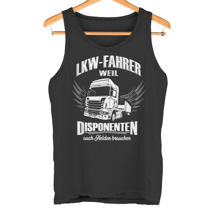 Truck Driver For Trucker Driver Tank Top