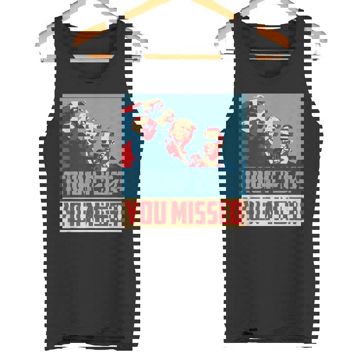 Trump Disparó 2024 Te Perdiste El Mayordomo Sangrante Pa Trump Camiseta sin mangas