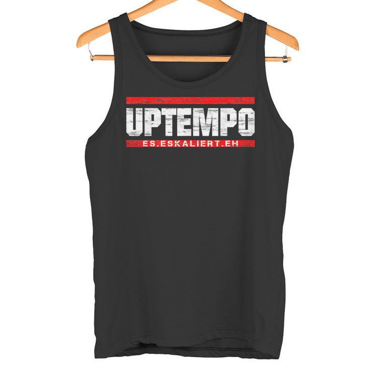 Uptempo Speedcore Gabber Festival Tank Top