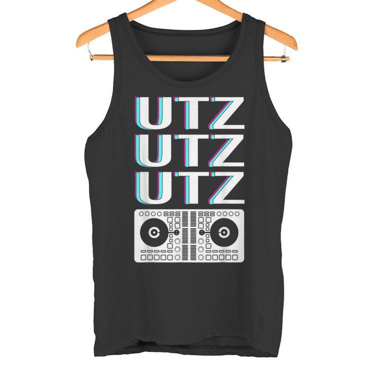 Utz Utz Utz Cool Techno Beat s Tank Top