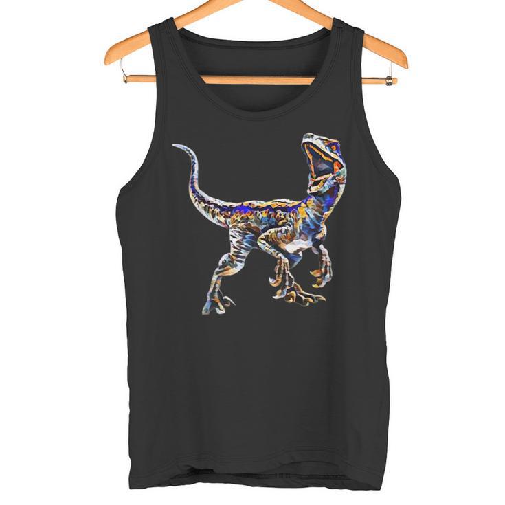 Velociraptor Raptor Dinosaur Dinosaur Prehistoric Dino Tank Top