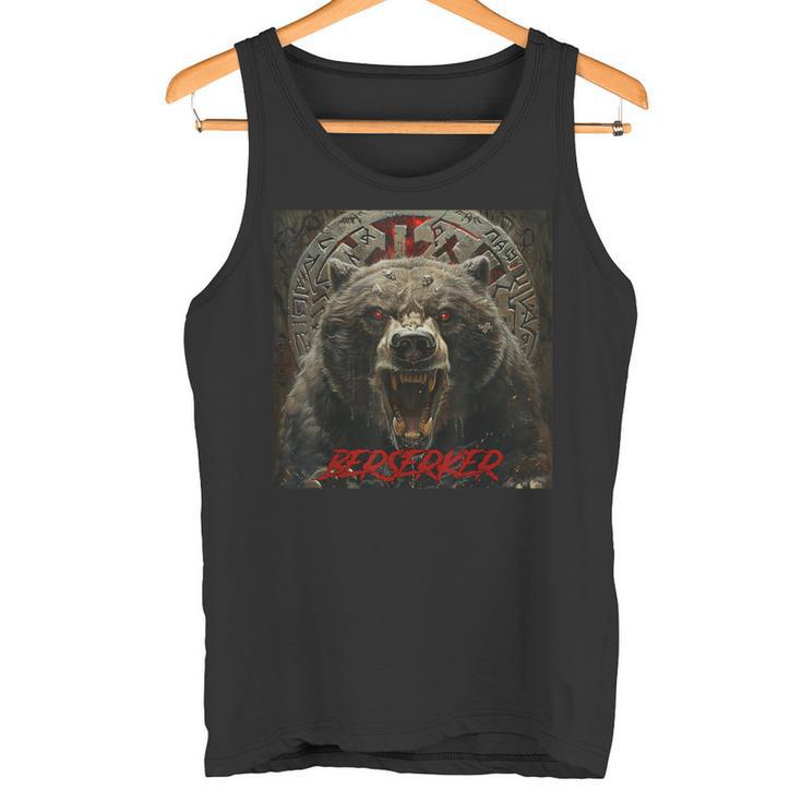 Vikingalhalla Berserker Bearikingsegvisir Tank Top