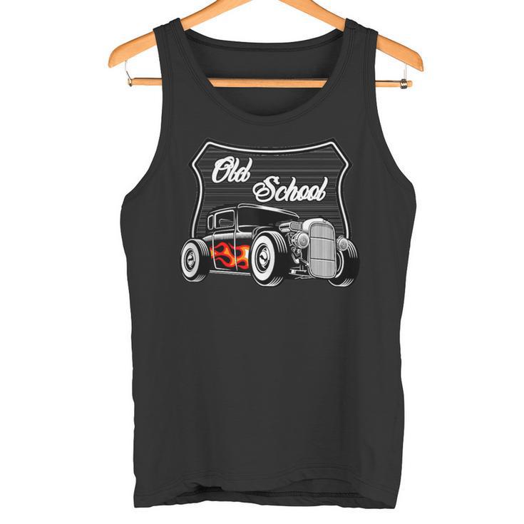 Vintage Hot Rod Hot Rod Clásico Hot Rod De Laieja Sin Mangas Camiseta sin mangas