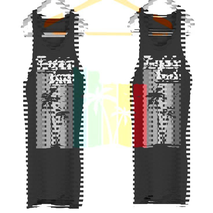 Virginia Beach Retroirginia Beach Camiseta sin mangas
