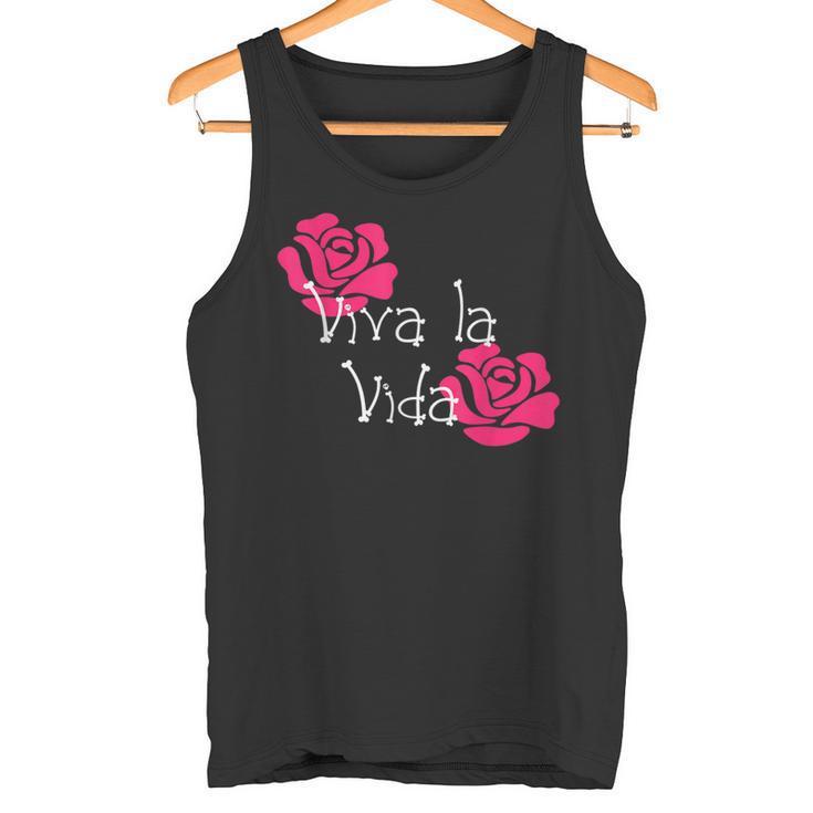 Viva Laida Rose Day Of The Dead Di Los Muertos Tank Top