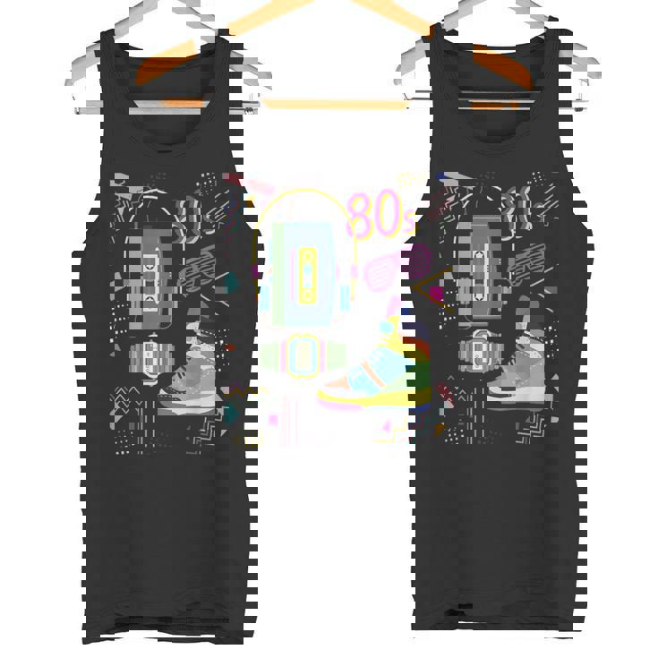 Volver A La De Fiesta De Los Años 80 80 Retro De Los Años 80 Camiseta sin mangas