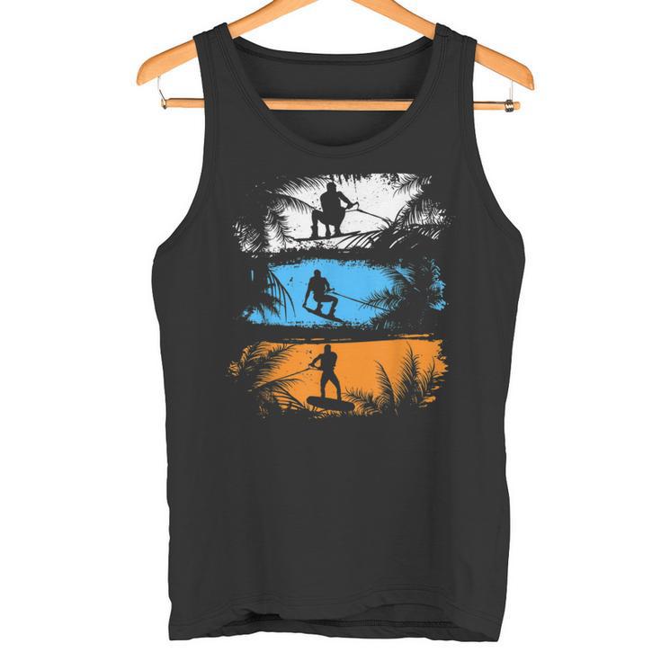 Wakeboard Wakeboarder Retro Wakeboarding Wakeboarding Tank Top