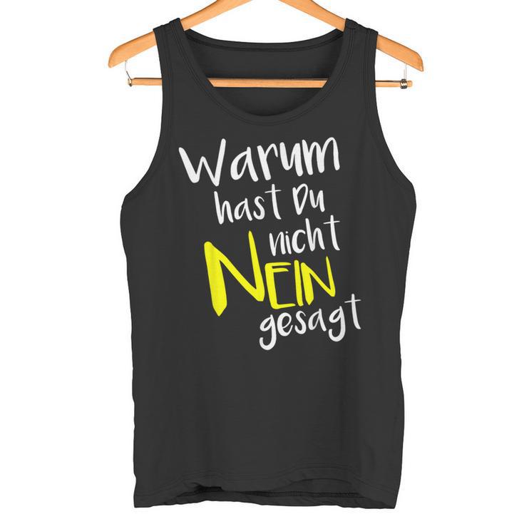 Warum Hast Du Nicht Gesagt Schlagernacht Fan Item Tank Top