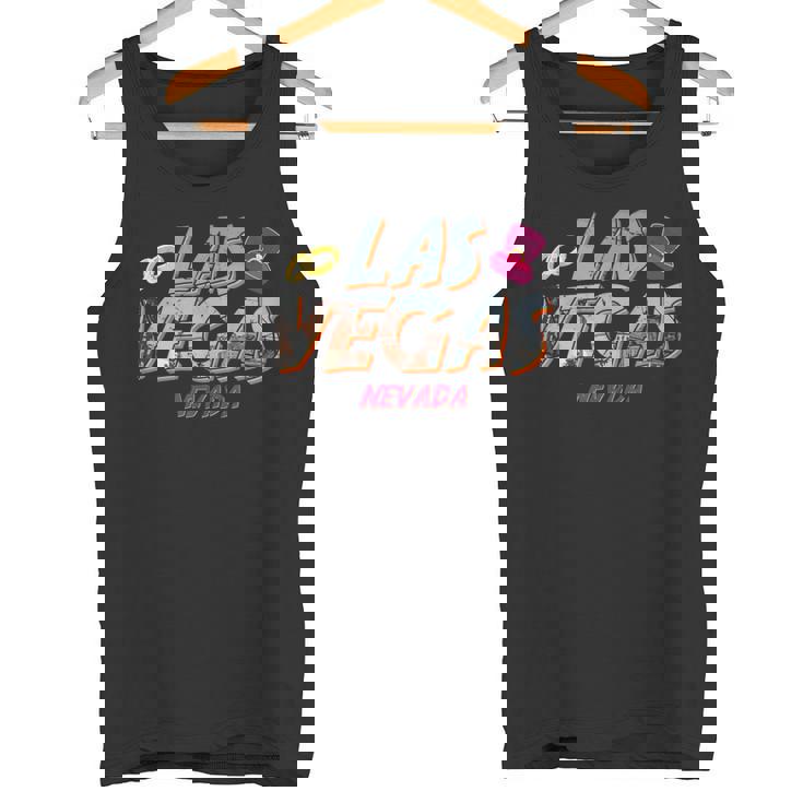 Wedding Las Vegas Nevada Bride Groom Bouquet Rings Tank Top