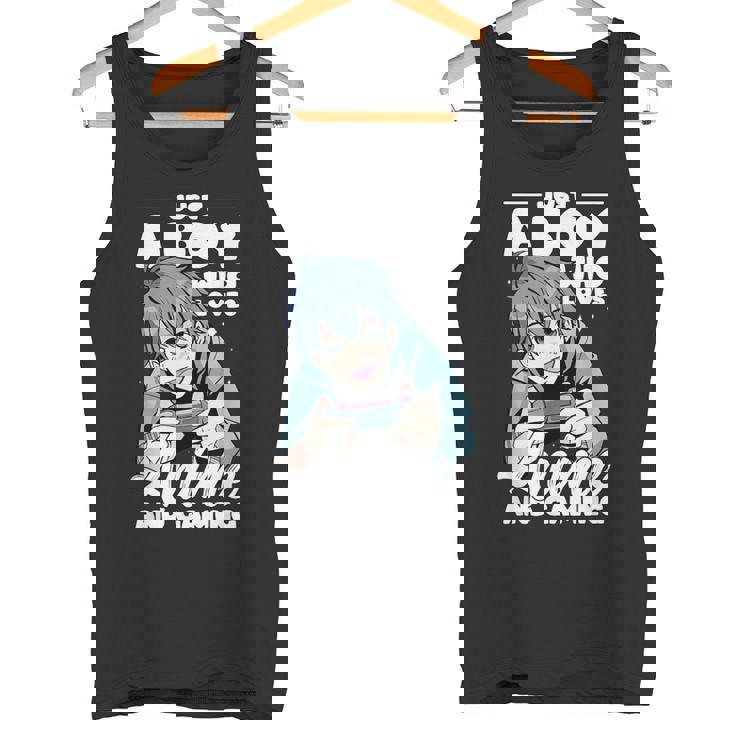 Weeaboo Es Solo Un Chico Que Ama El Anime Y Los Juegos Camiseta sin mangas